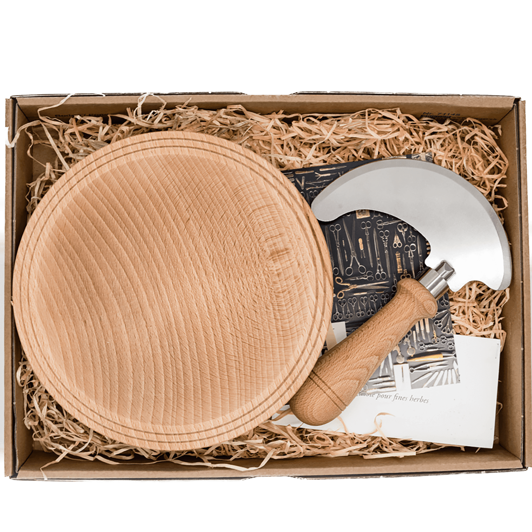 Set avec hachoir pour herbes aromatiques