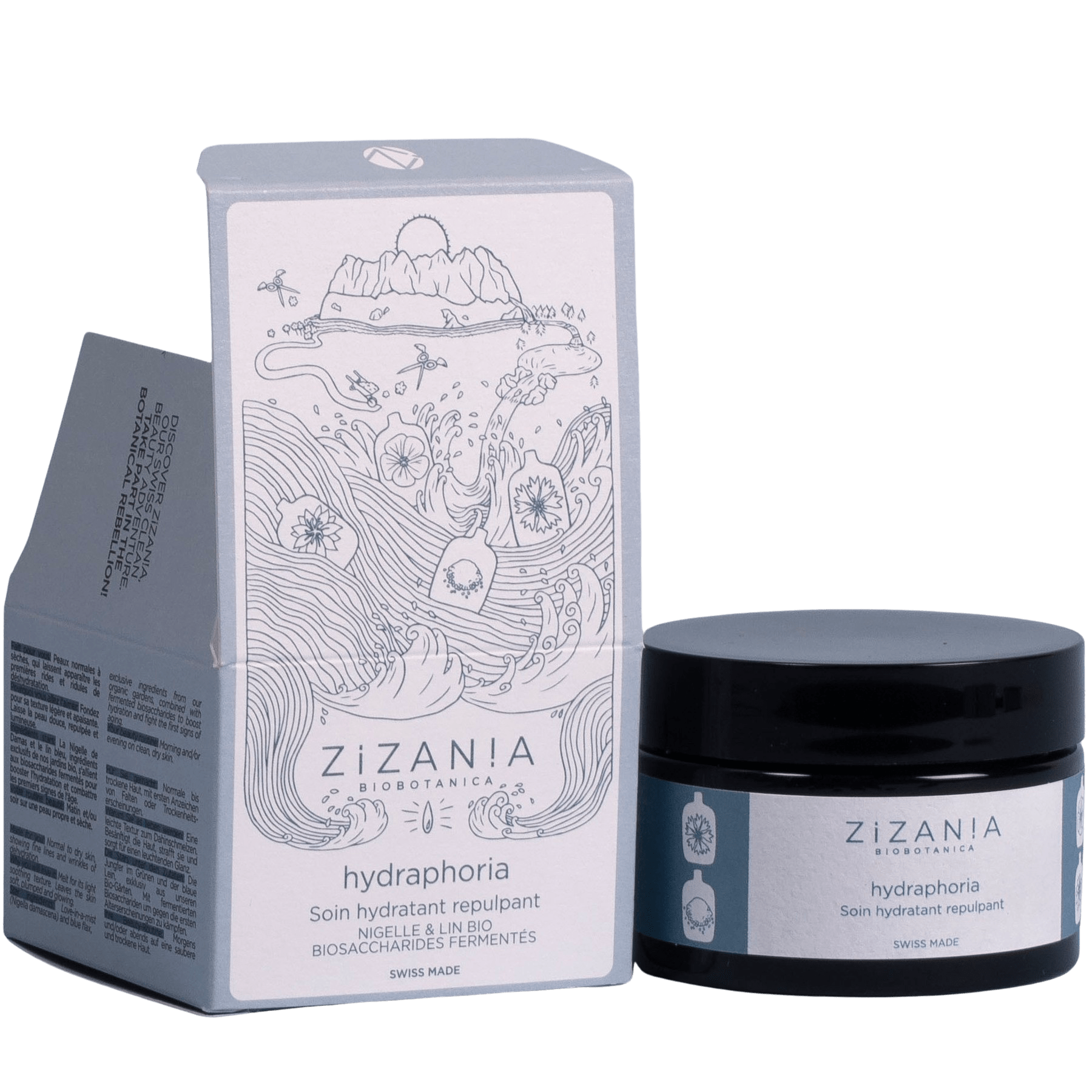 Crème hydratante « Hydraphoria » feuchtigkeitscreme-leicht-vegan-pflanzen