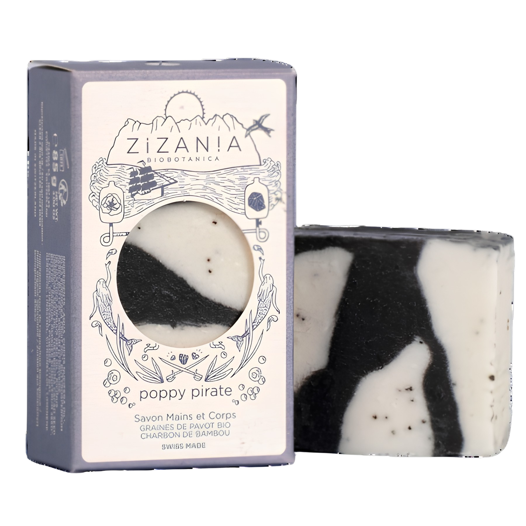 Poppy Pirate - Savon poppy-pirate-seife-peeling-mohn-kohle