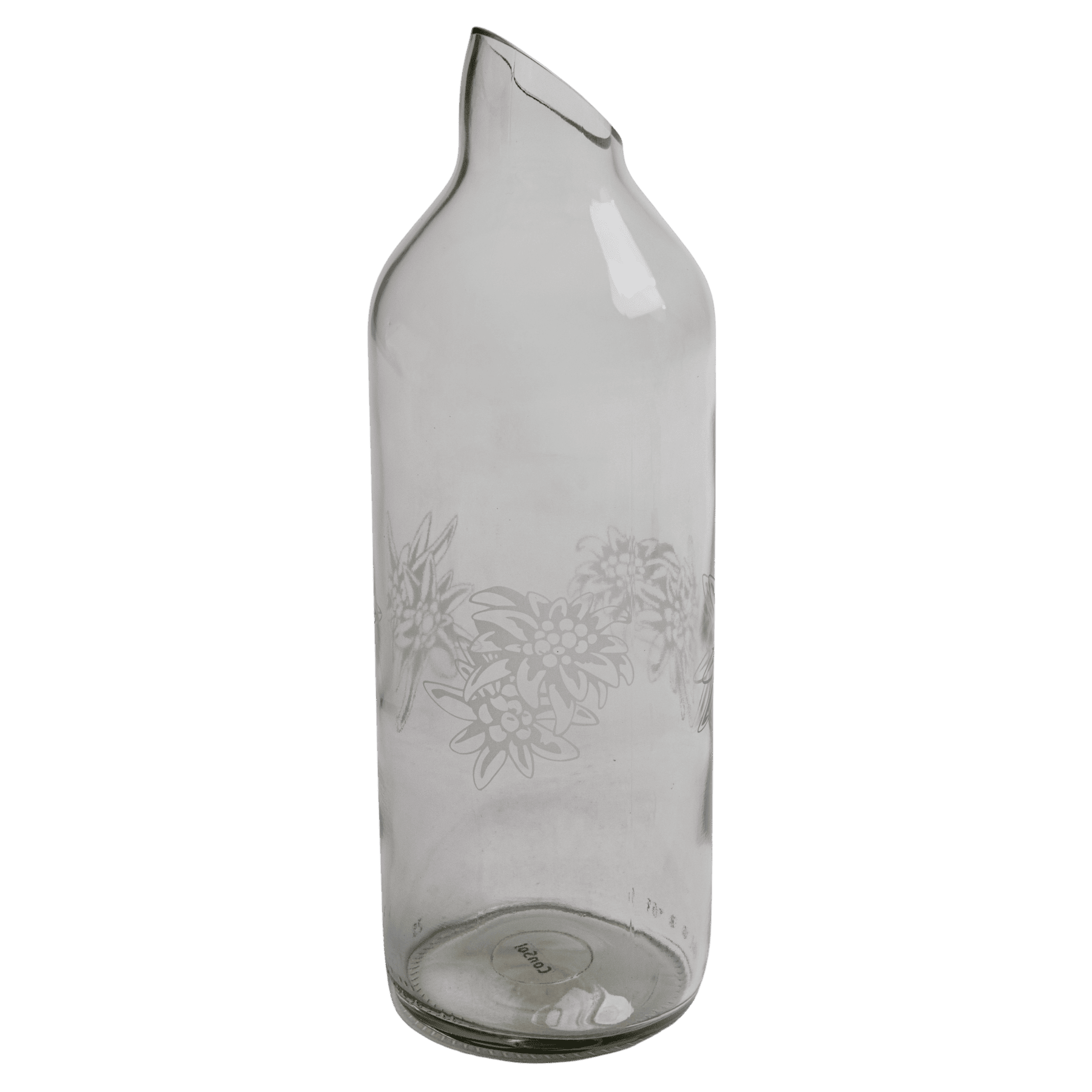 glas-altglas-upcycling_edelweiss_flasche_leer
