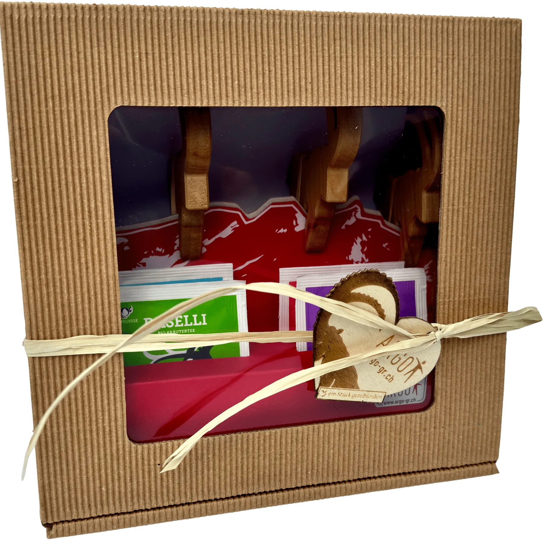 Porte-sachet de thé bouquetin