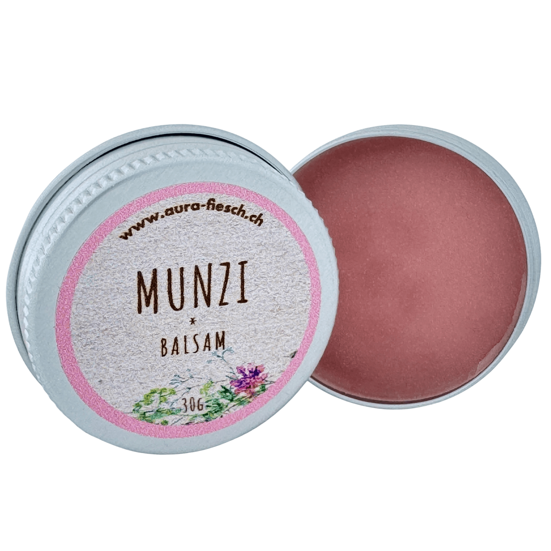 Baume à lèvres à la rose musquée « Munzi »