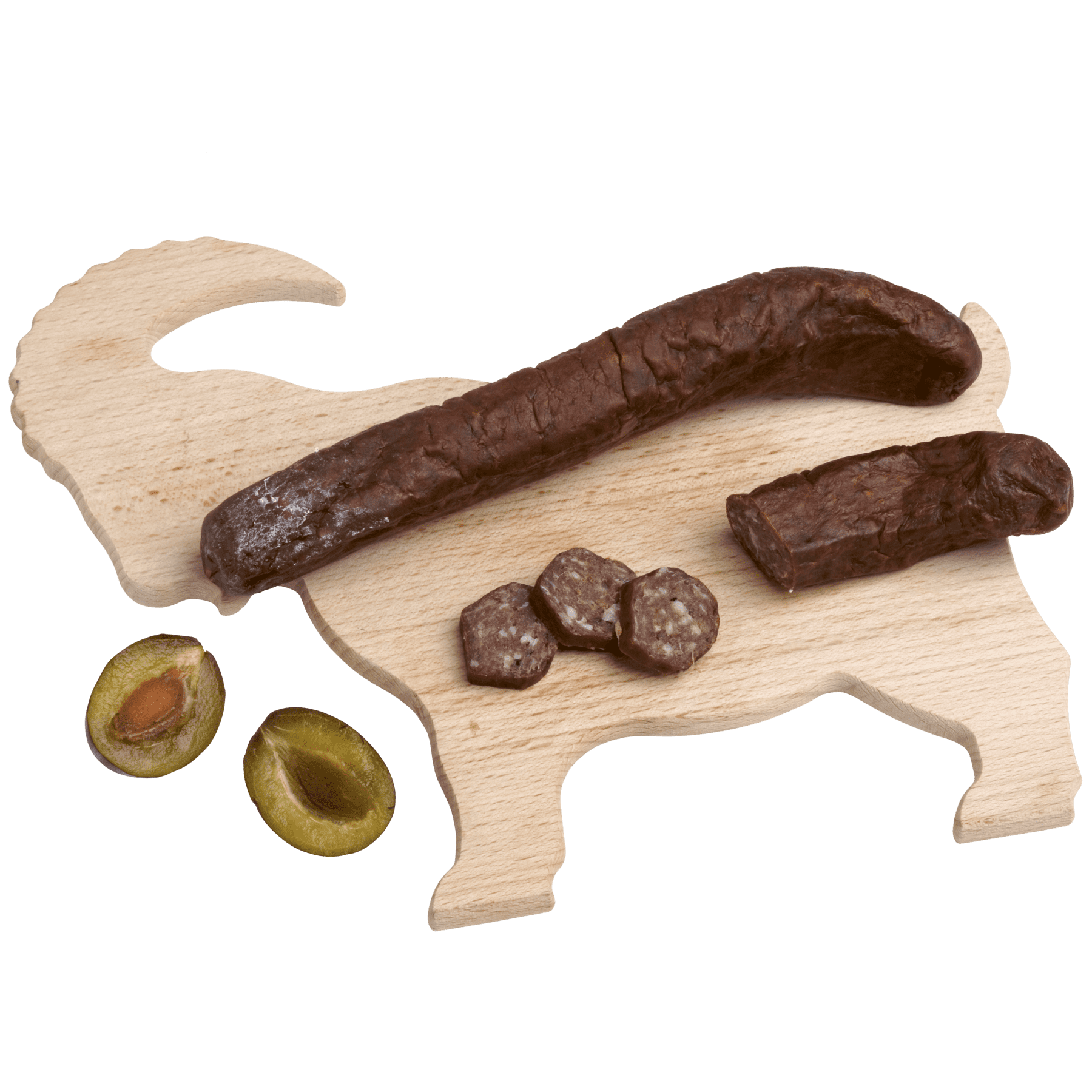 Saucisse maison aux pruneaux BIO