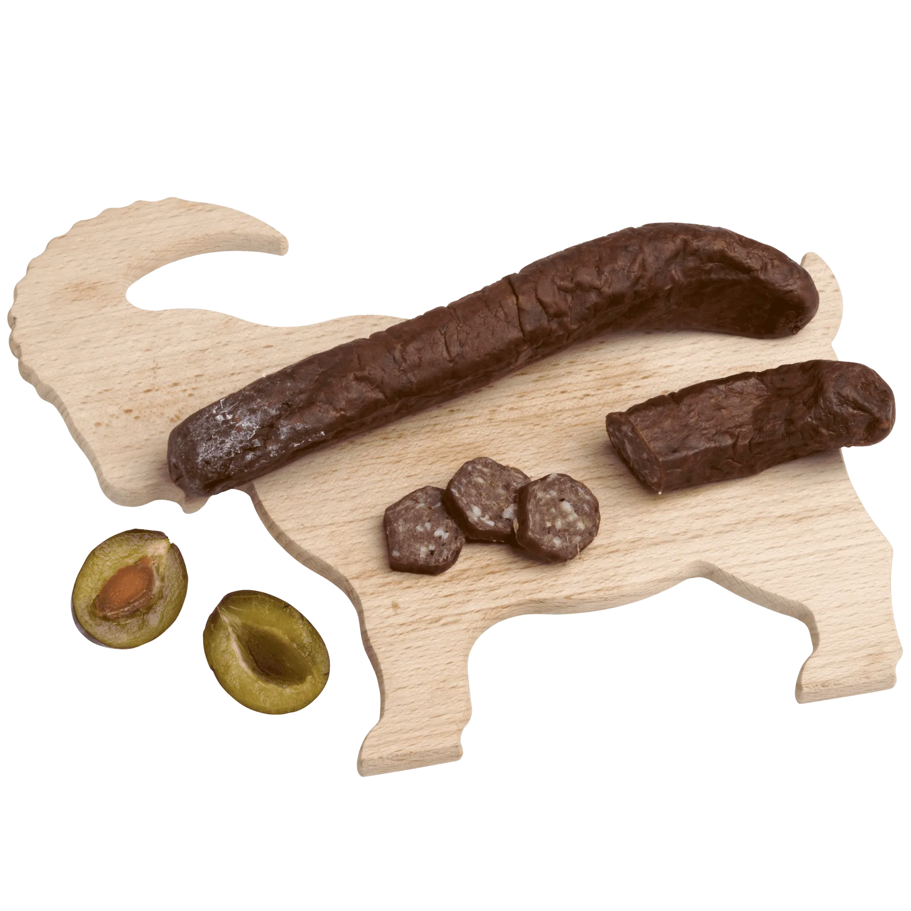 Saucisse maison aux pruneaux BIO