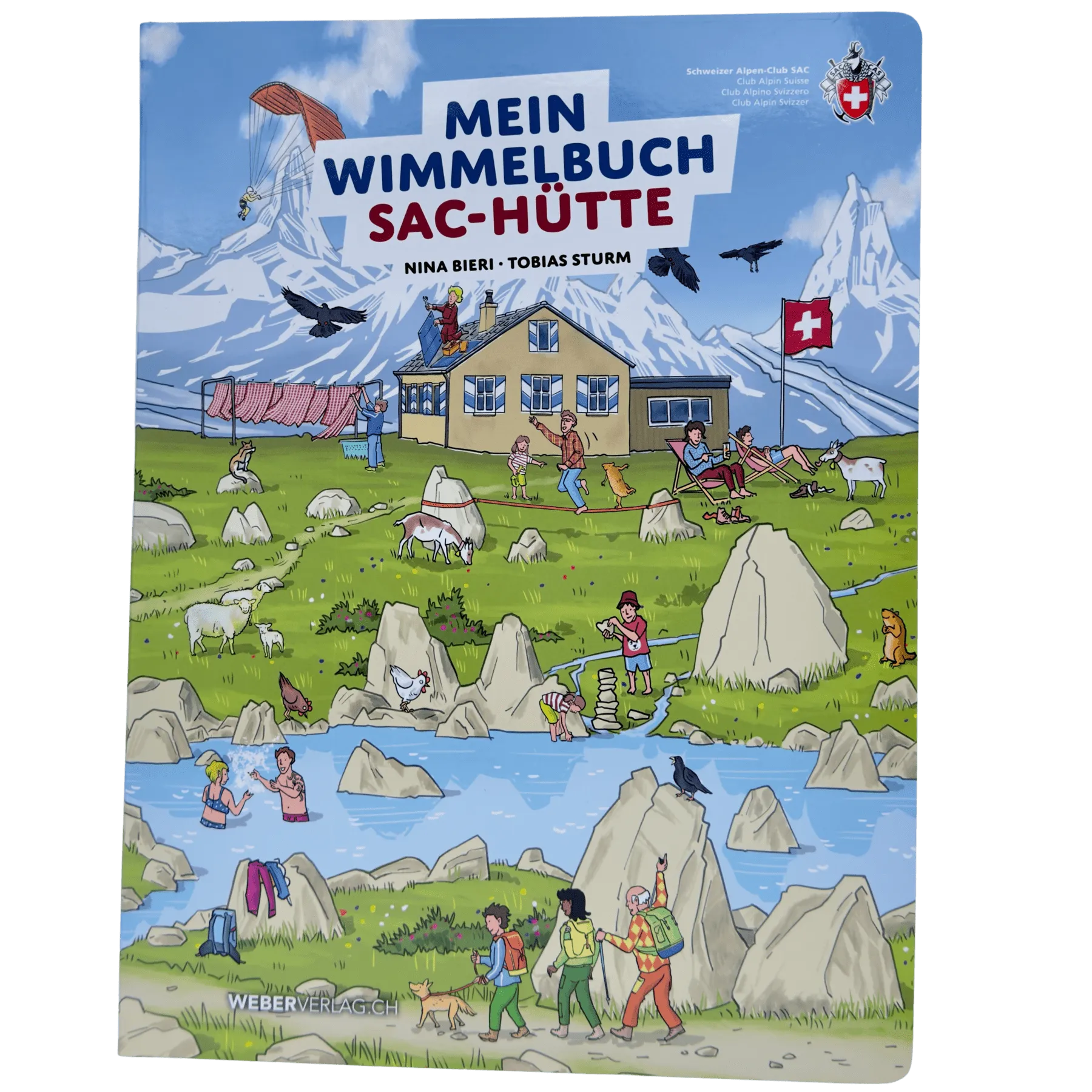 Wimmelbuch SAC Hütten