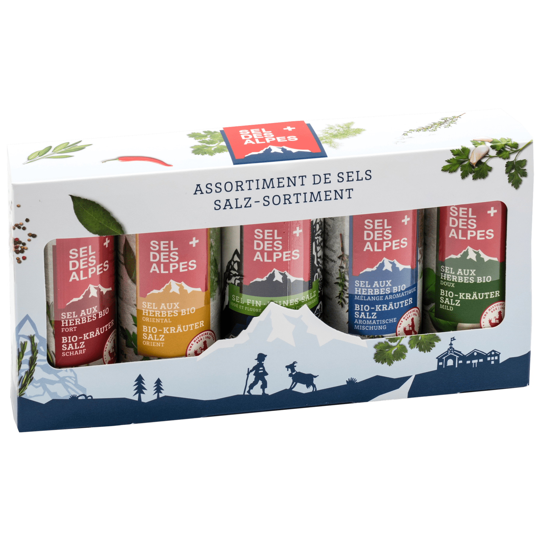 Sels aux herbes des Alpes BIO