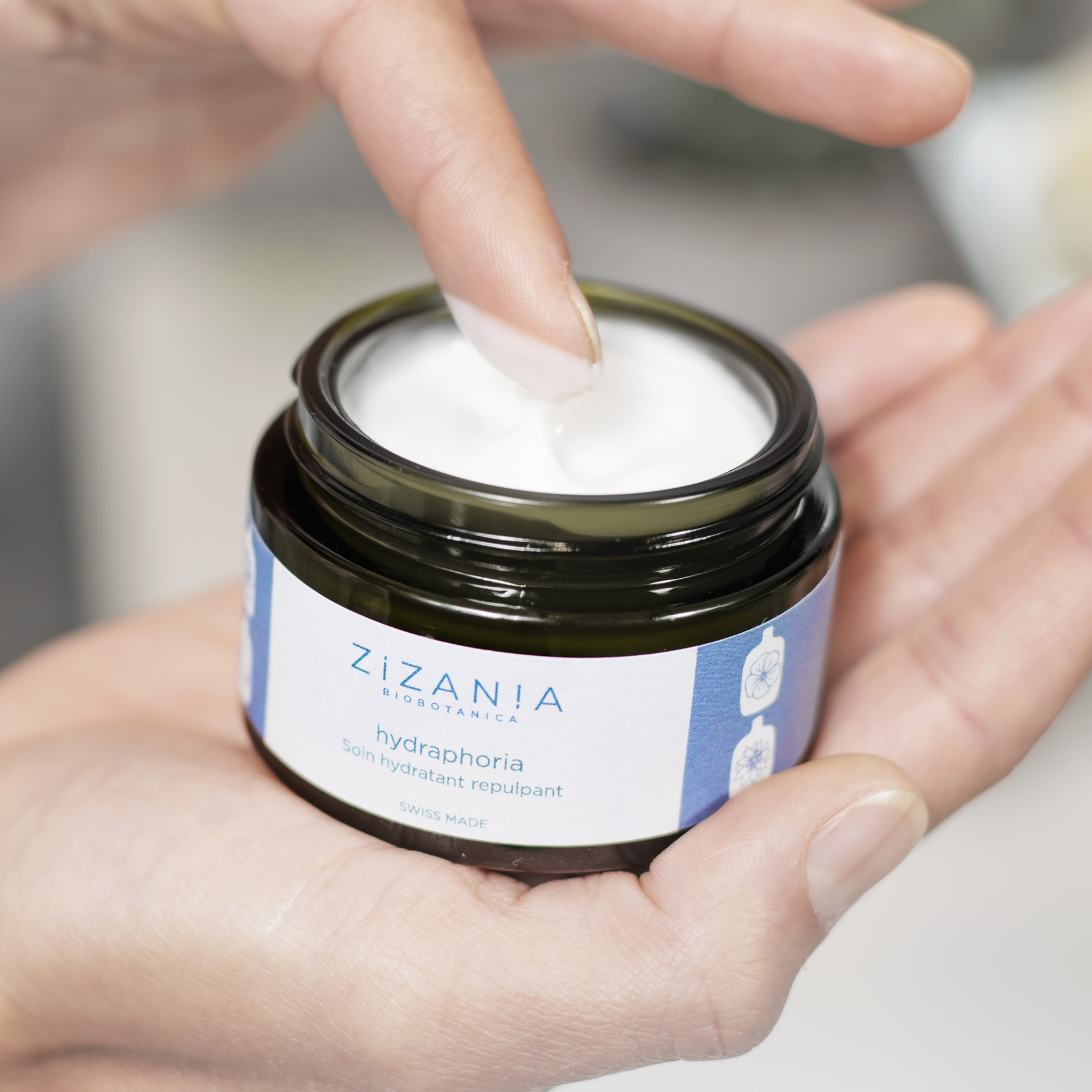 Crème hydratante « Hydraphoria » feuchtigkeitscreme-aloevera-alpen-vegan