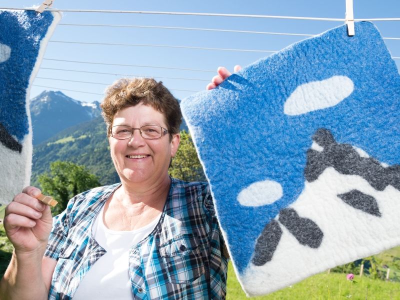 Coussin de randonnée «Alpen-Initiative»