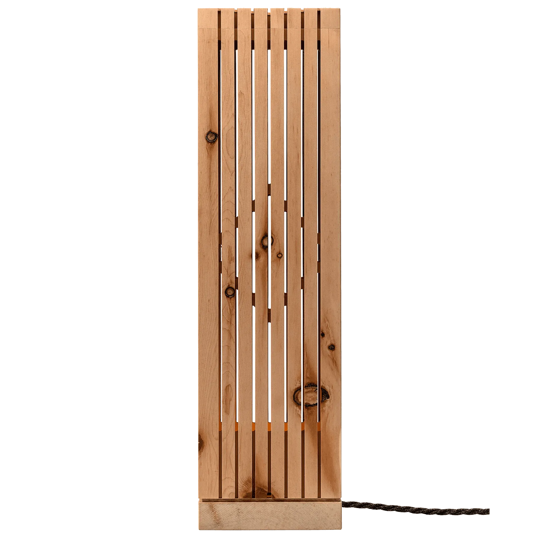 Lampe de sol en bois d’arolle