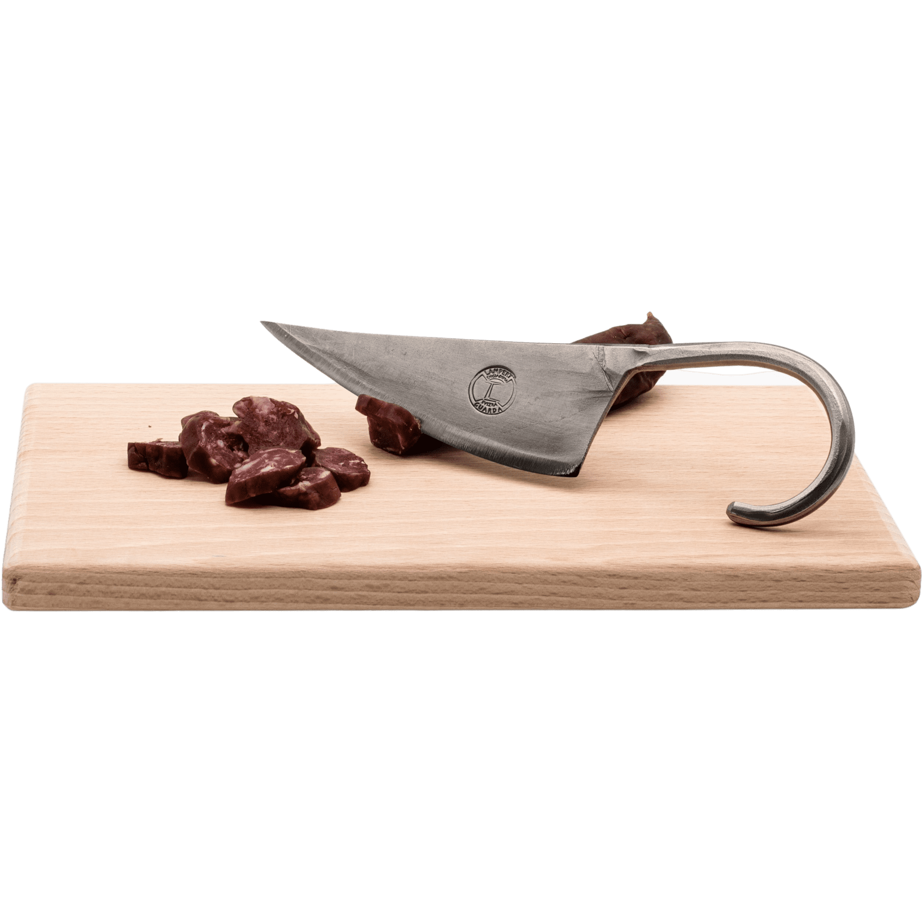 Couteau à saucisson forgé à la main