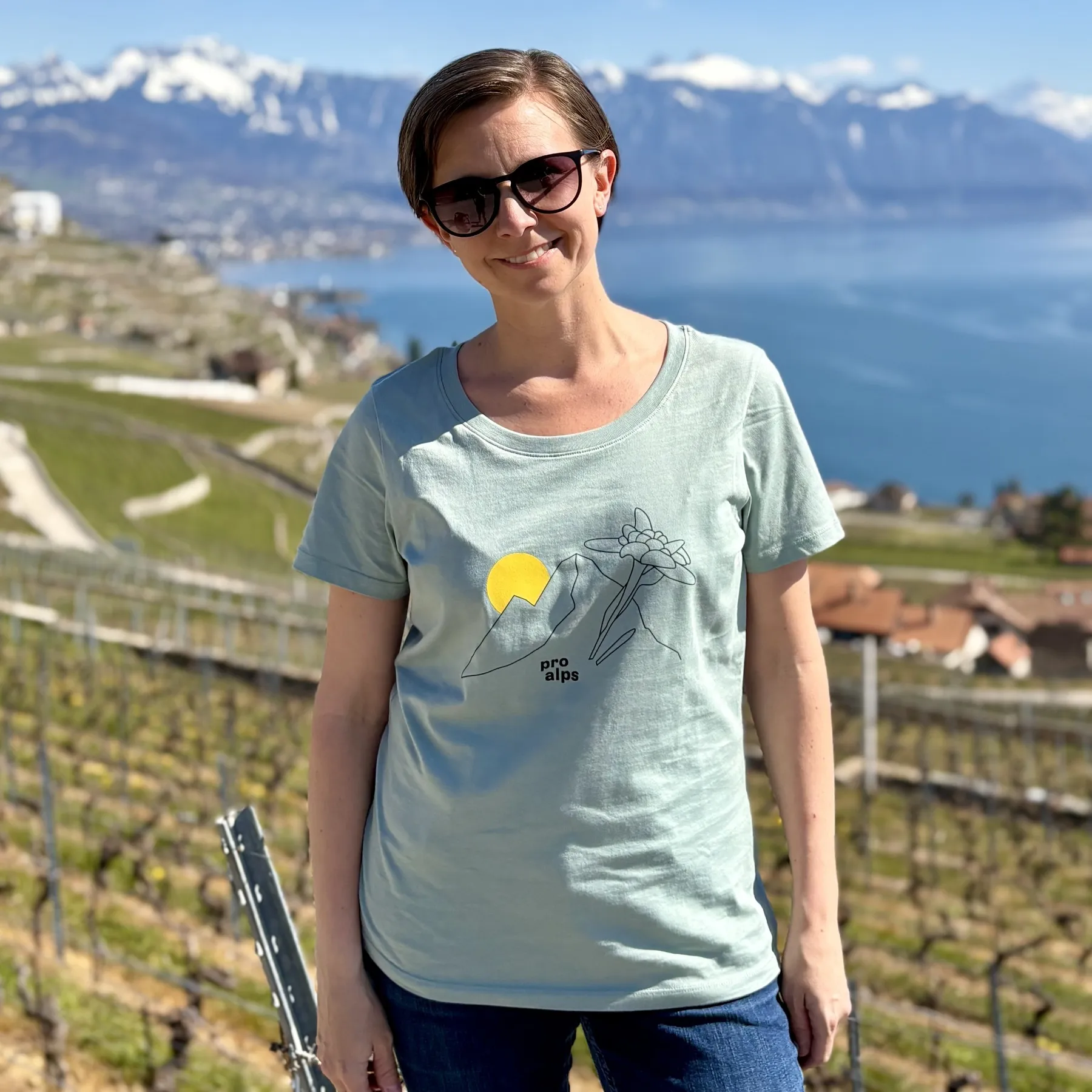 T-shirt femme BIO Pro Alps