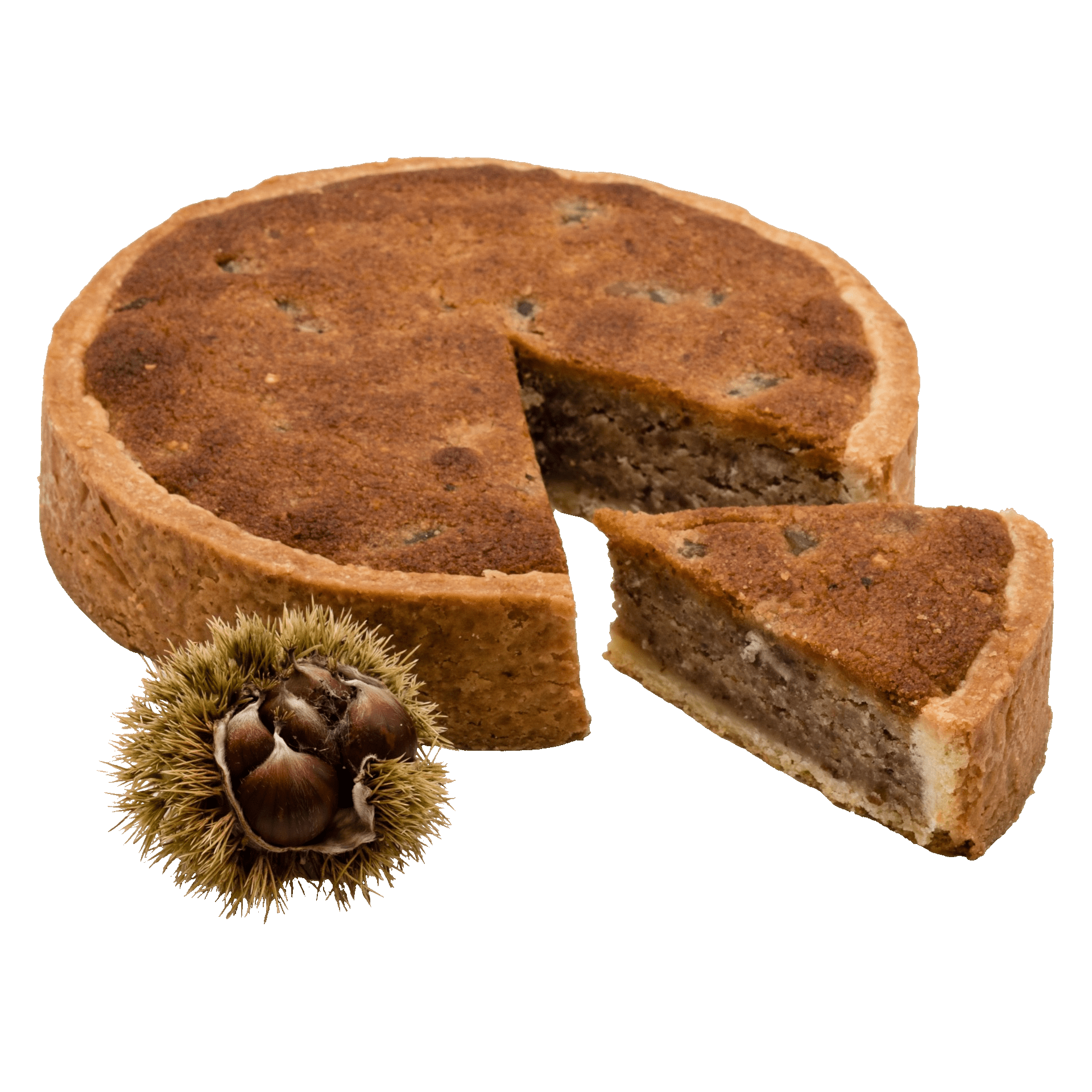 Tarte aux châtaignes du Val Bregaglia