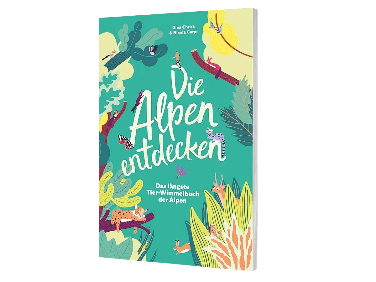 Wimmelbuch «Die Alpen entdecken»